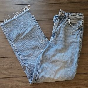 H&M Light Blue Wide Leg Jeans